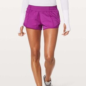 lululemon athletica Purple  Hotty Hot Short